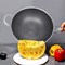 Kitcheniva Wok Pan With Lid Stainless Steel 1L